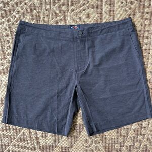 NEW Faherty Shorts Mens 42 x 9 All Day Casual Chino Charcoal MSRP $98.00